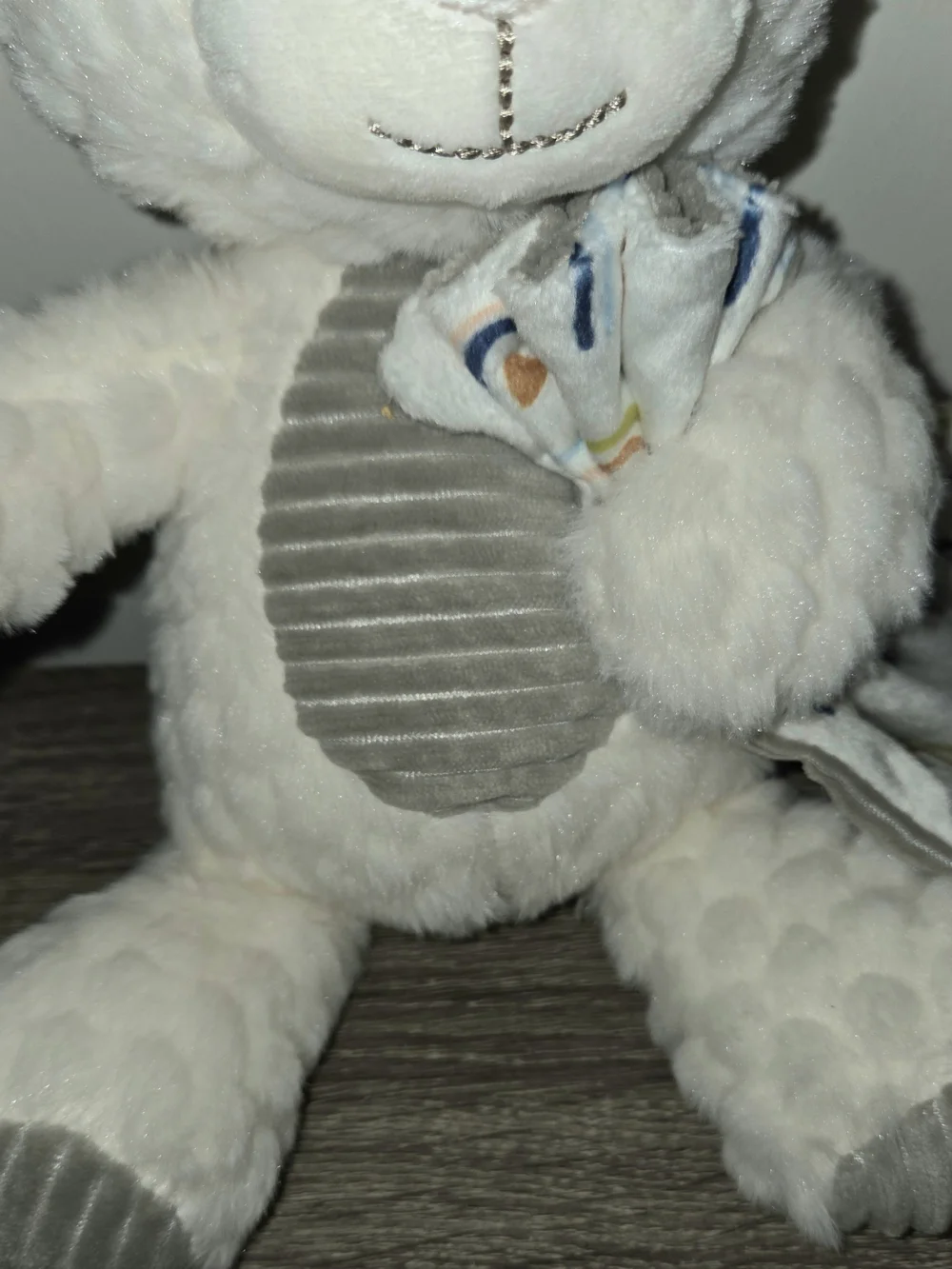 Spark Create Imagine Bear with Rattle and Blanket Lovey 12